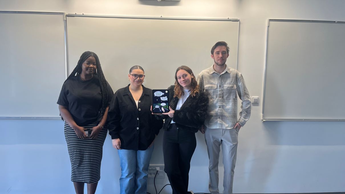 Élèves de BTS NDRC Dijon