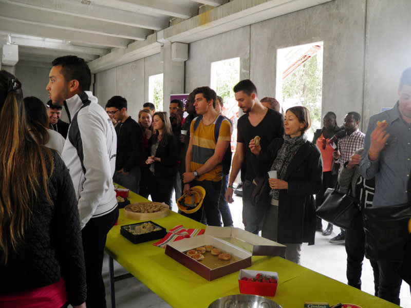 JPO sur le chantier du nouveau Campus à Odysseum JPO sur le chantier du nouveau Campus à Odysseum