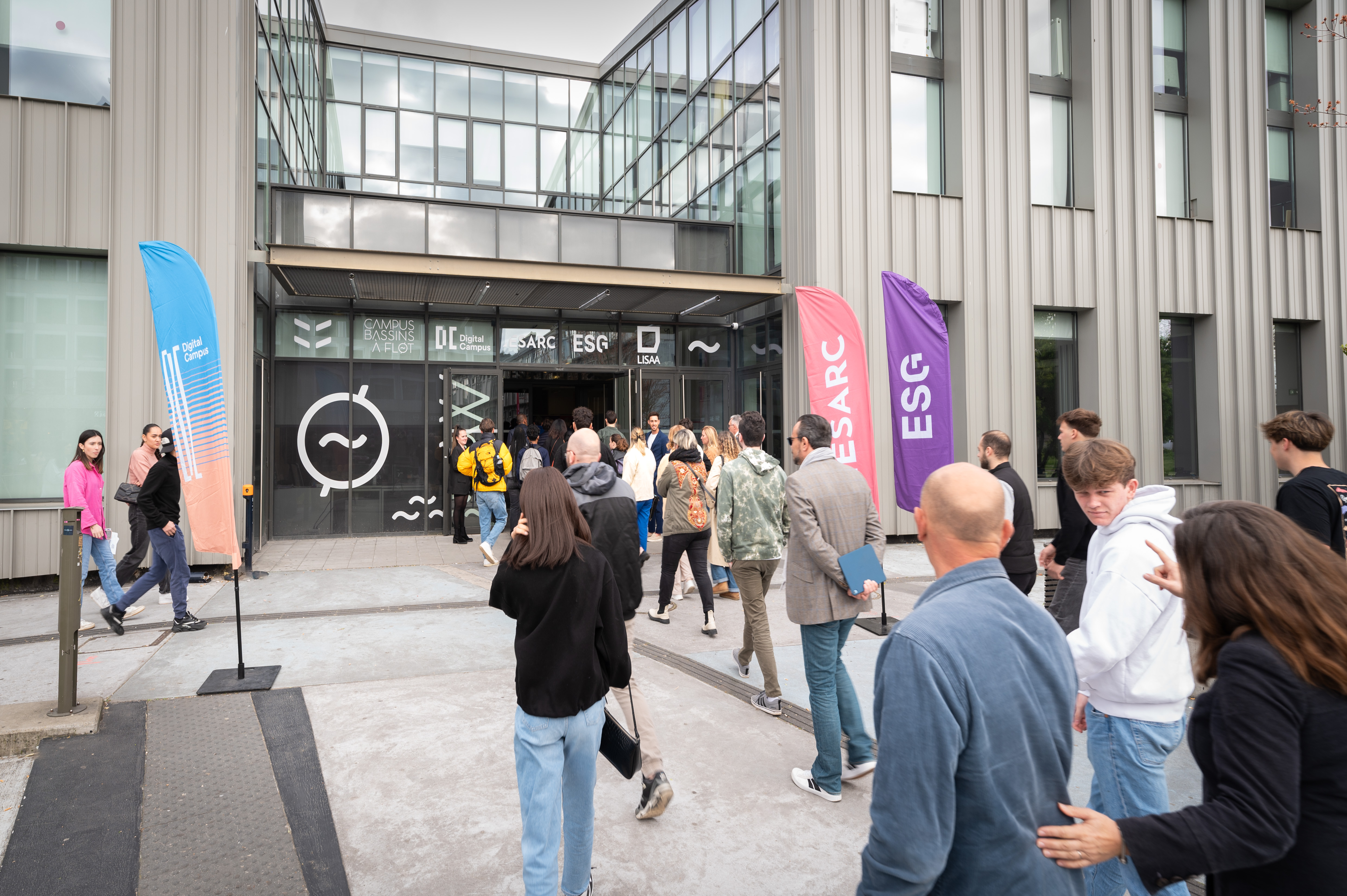 JPO ESARC Bordeaux - Extérieur